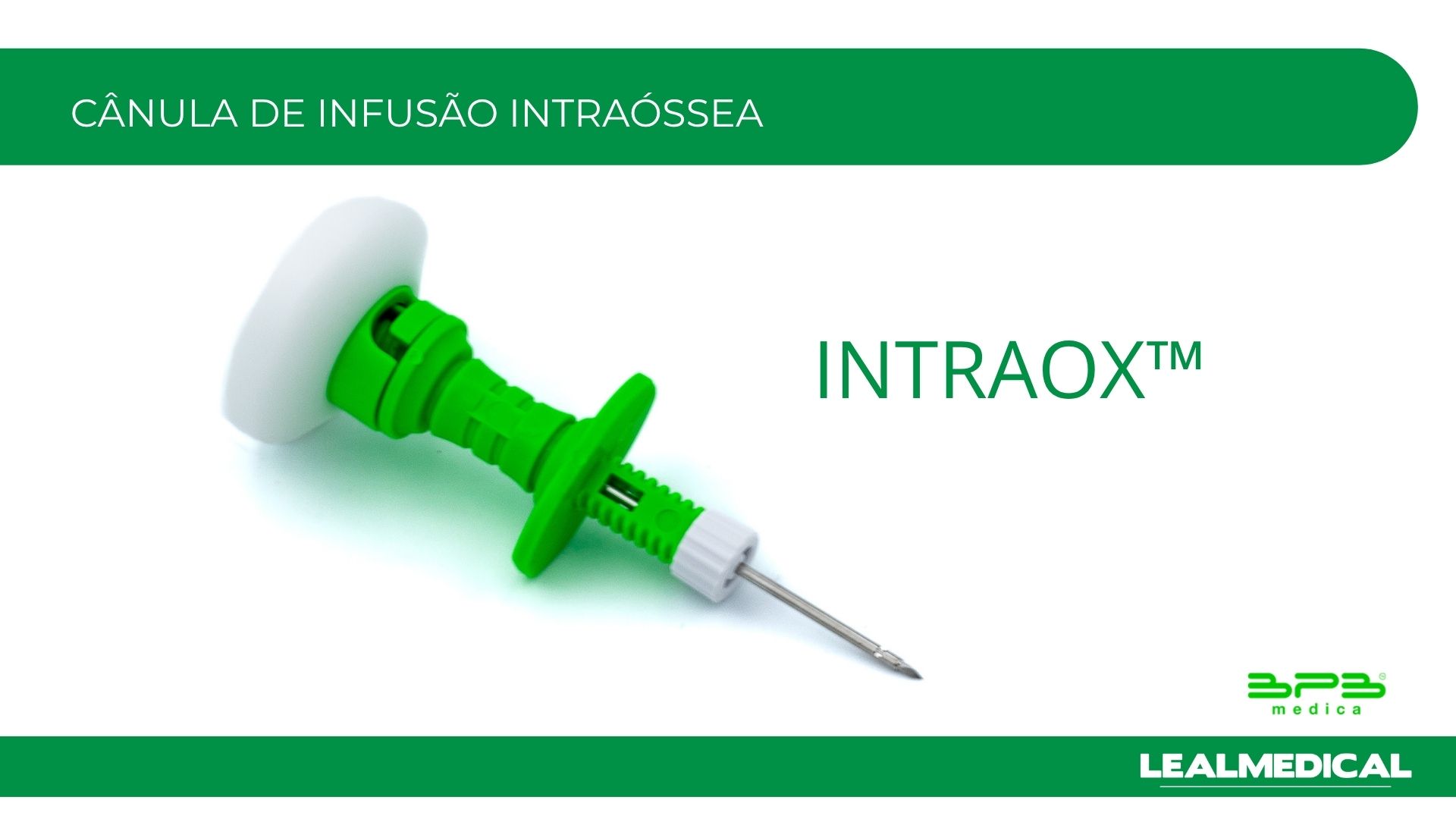 INTRAOX Dispositivo de Infusão Intraóssea